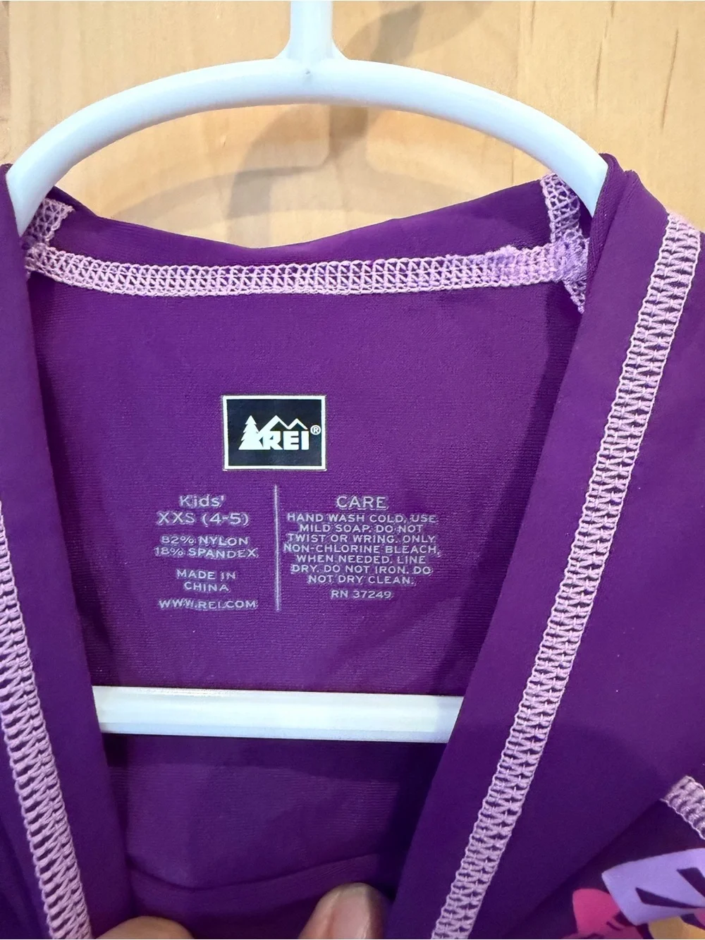 REI Girls' Rash Guard Swim Top Bundle (2)